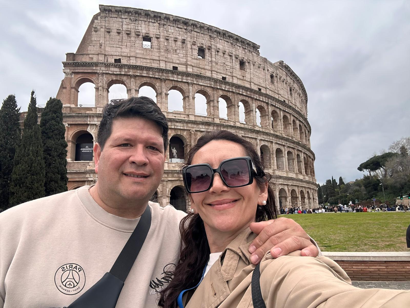 Andrea y Gastón juntos